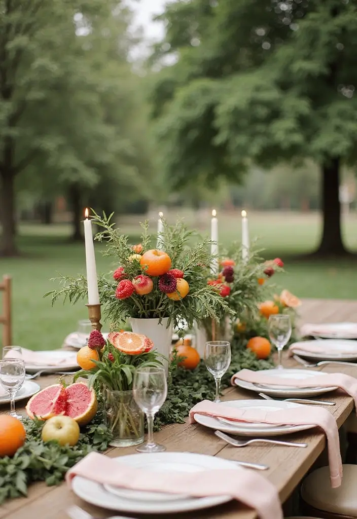 30 Wedding Reception Ideas Guests Will Remember Forever - 14. Edible Decor