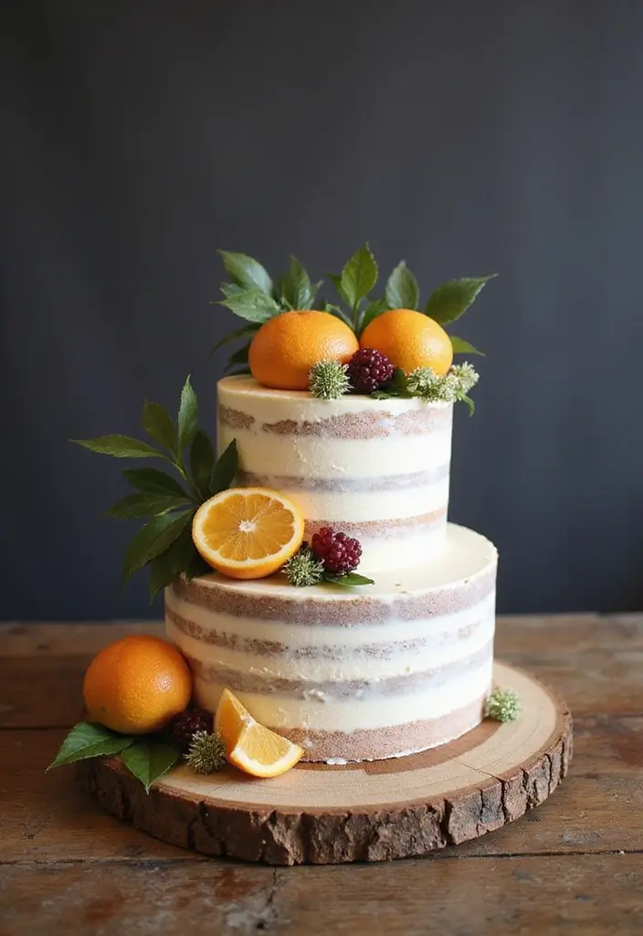 30 Wedding Reception Ideas Guests Will Remember Forever - 5. Sustainable Wedding Cake