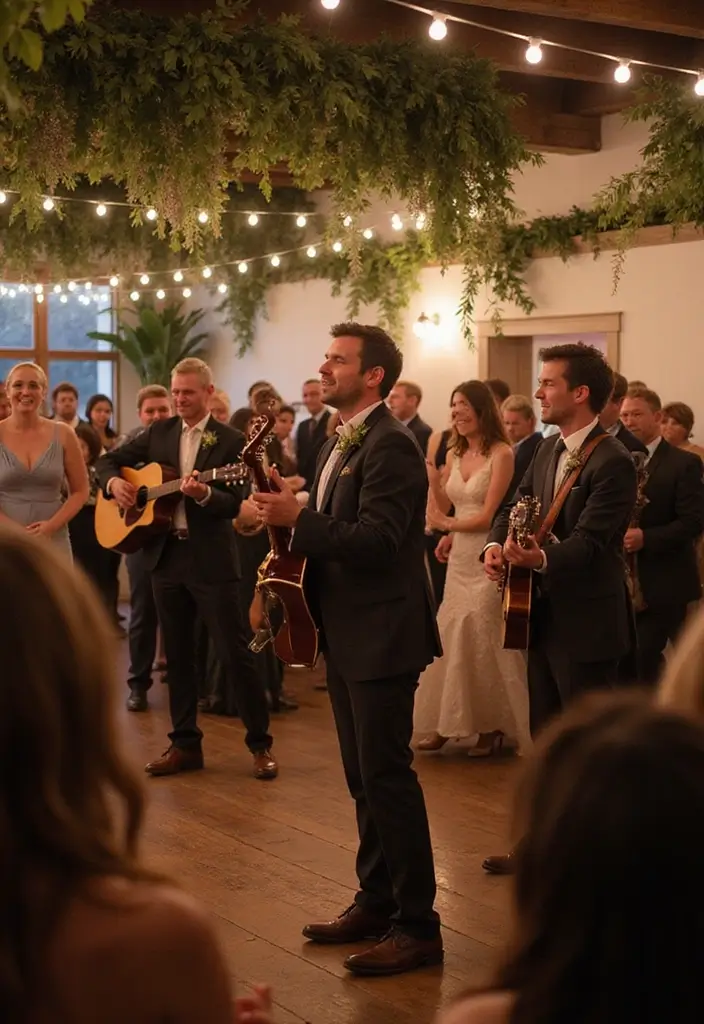 30 Wedding Reception Ideas Guests Will Remember Forever - 6. Live Entertainment with Local Artists