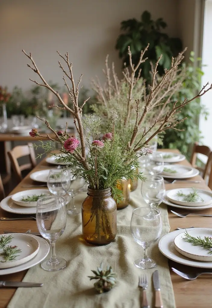 30 Wedding Reception Ideas Guests Will Remember Forever - 7. Nature-Inspired Centerpieces