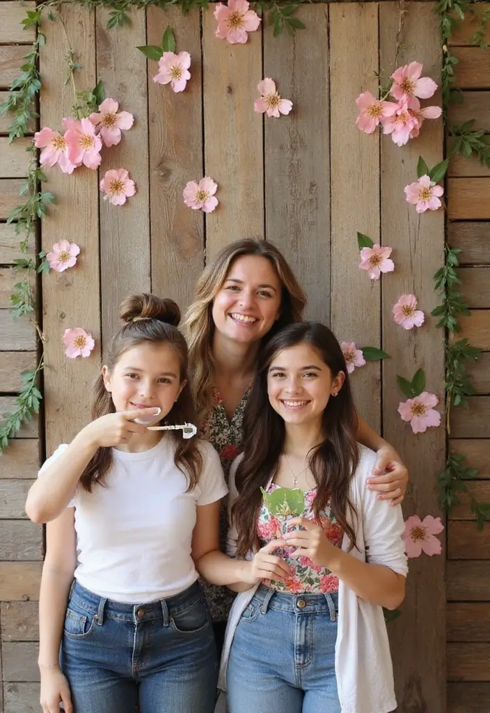 30 Wedding Reception Ideas Guests Will Remember Forever - 8. Interactive Photo Booth with Eco-Themes