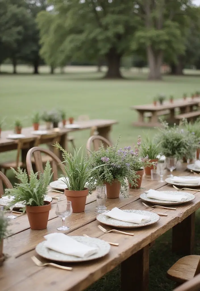 30 Wedding Stage Decorations That Transform Any Venue Into a Fairytale 12 30 Wedding Stage Decorations That Transform Any Venue Into a Fairytale - 12. Natural Wood Tables