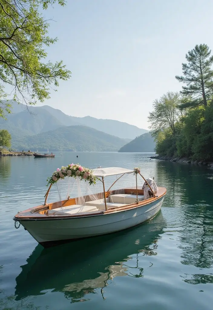 30 Wedding Venue Ideas That Suit Every Style and Budget 13 30 Wedding Venue Ideas That Suit Every Style and Budget - 13. Floating Weddings
