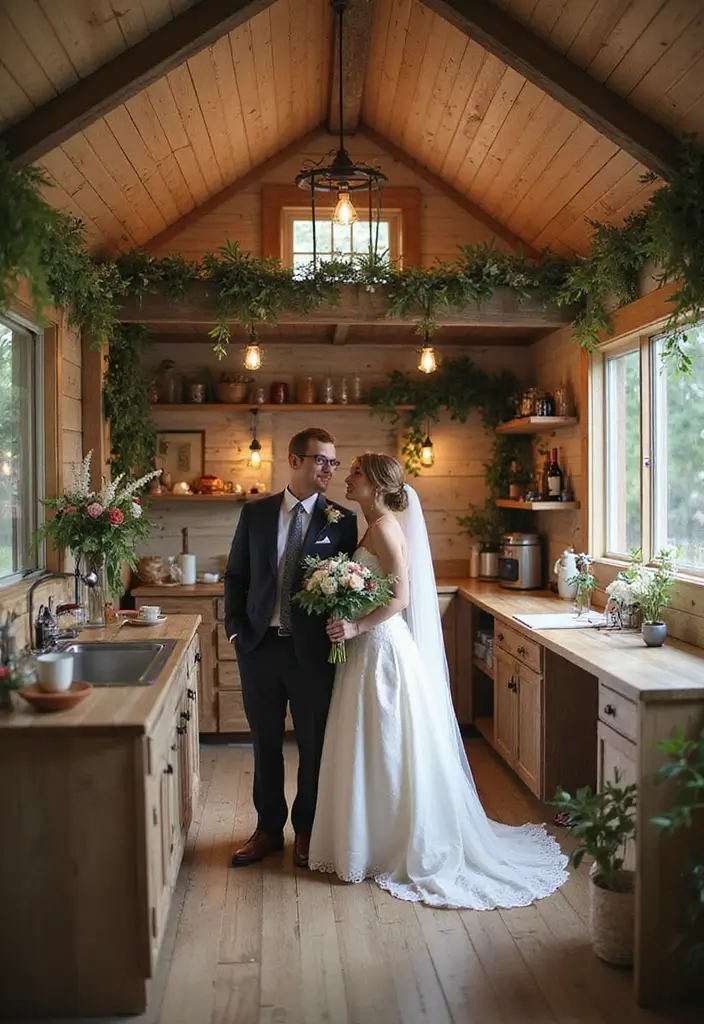 30 Wedding Venue Ideas That Suit Every Style and Budget 19 30 Wedding Venue Ideas That Suit Every Style and Budget - 19. Intimate Tiny Houses