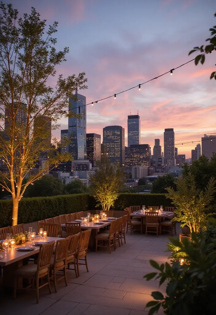 30 Wedding Venue Ideas That Suit Every Style and Budget 4 30 Wedding Venue Ideas That Suit Every Style and Budget - 4. Rooftop City Views