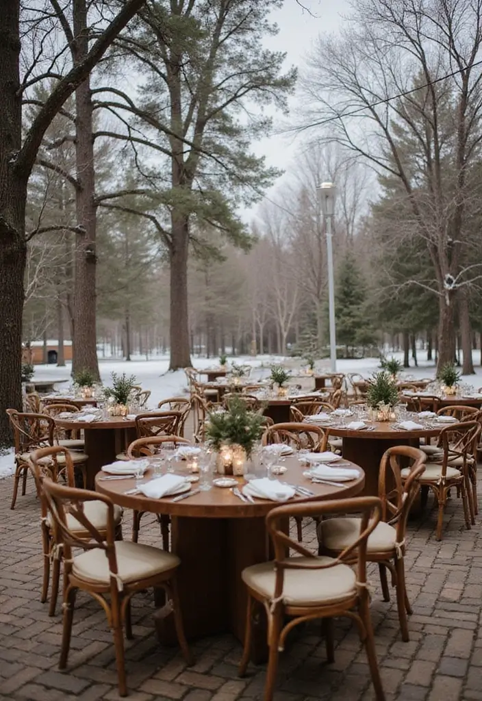 30 Winter Wedding Ideas That Feel Magical and Cozy - 14. Intimate Seating Arrangements