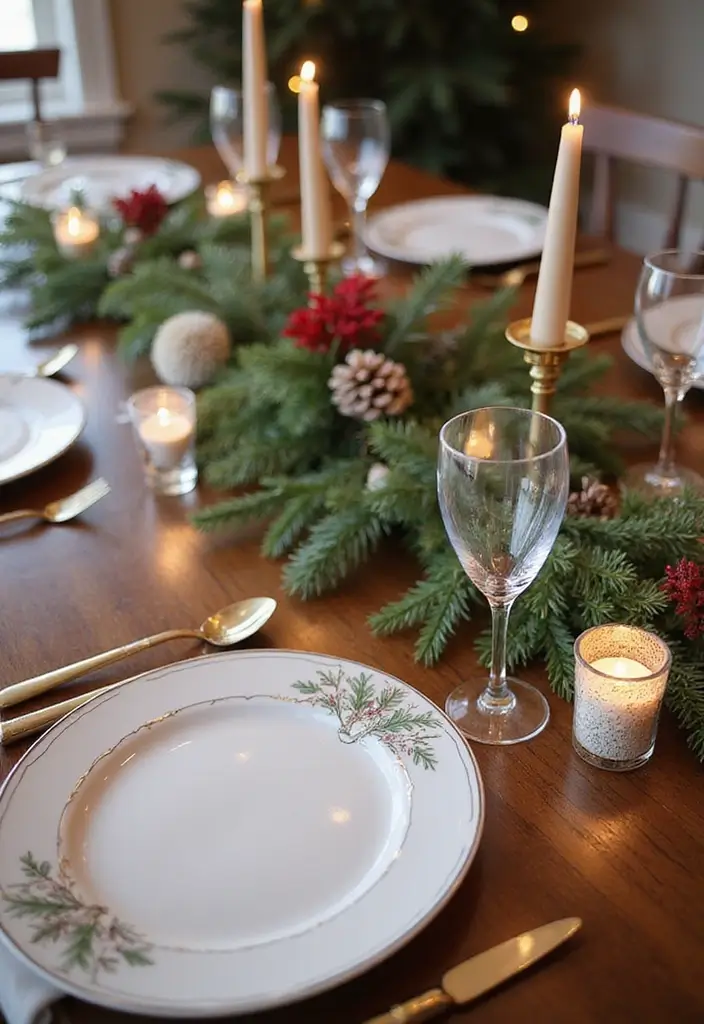 30 Winter Wedding Ideas That Feel Magical and Cozy - 28. Winter-Themed Table Settings