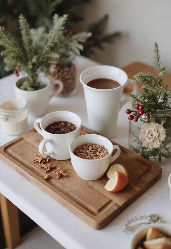 30 Winter Wedding Ideas That Feel Magical and Cozy - 4. Hot Chocolate Bar