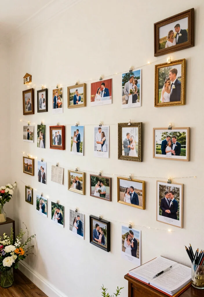 10 50th Anniversary Party Ideas That Celebrate Love and Legacy - 3. Timeline of Love: A Journey Through the Years 1