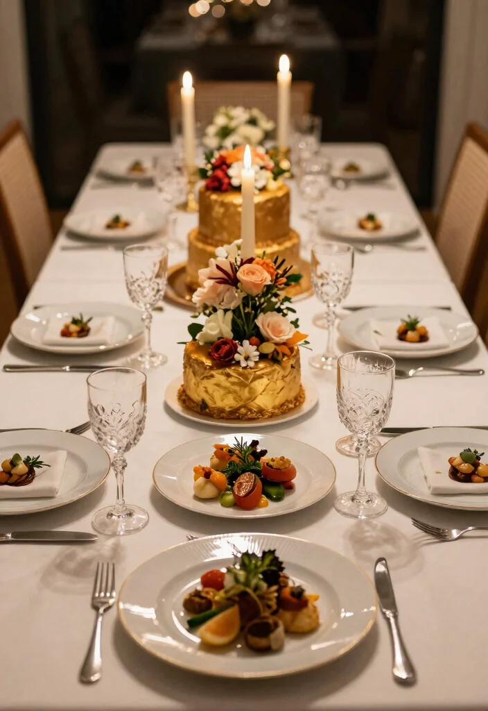 10 50th Anniversary Party Ideas That Celebrate Love and Legacy - 6. Gourmet Dinner: A Culinary Journey 1