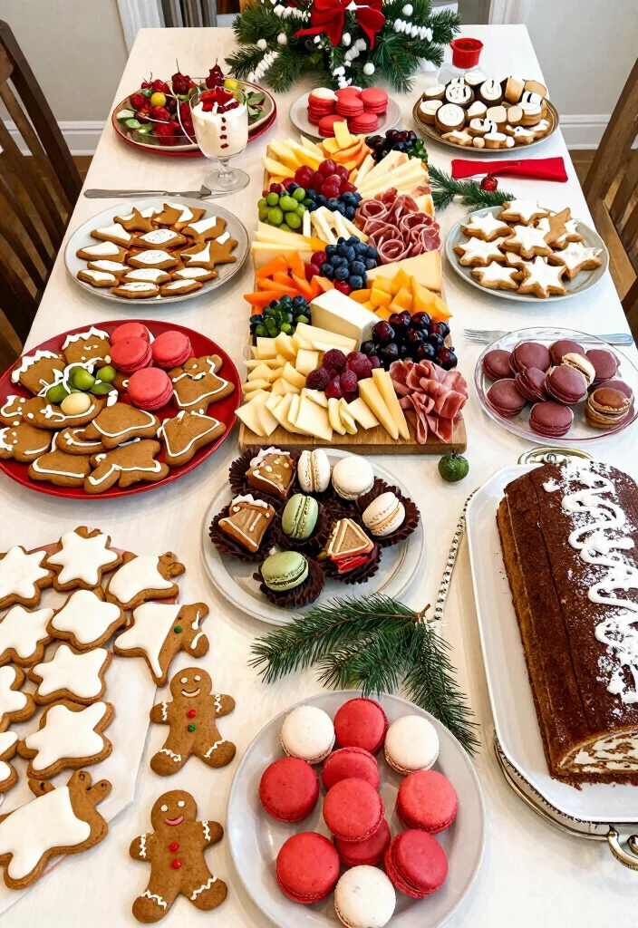 10 Christmas Bridal Shower Ideas That Feel Festive and Cozy - 6. Holiday-Inspired Treats 1