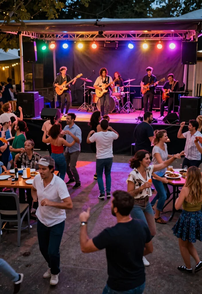 10 Elopement Party Ideas to Celebrate After Saying I Do - 8. Music and Dance Festival 1