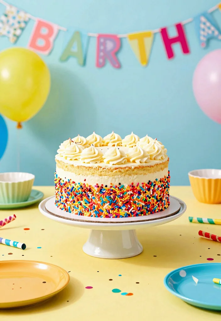 10 Graduation Cake Ideas That Feel Fun Personal and Celebration Ready - 3. Colorful Confetti Cake 1