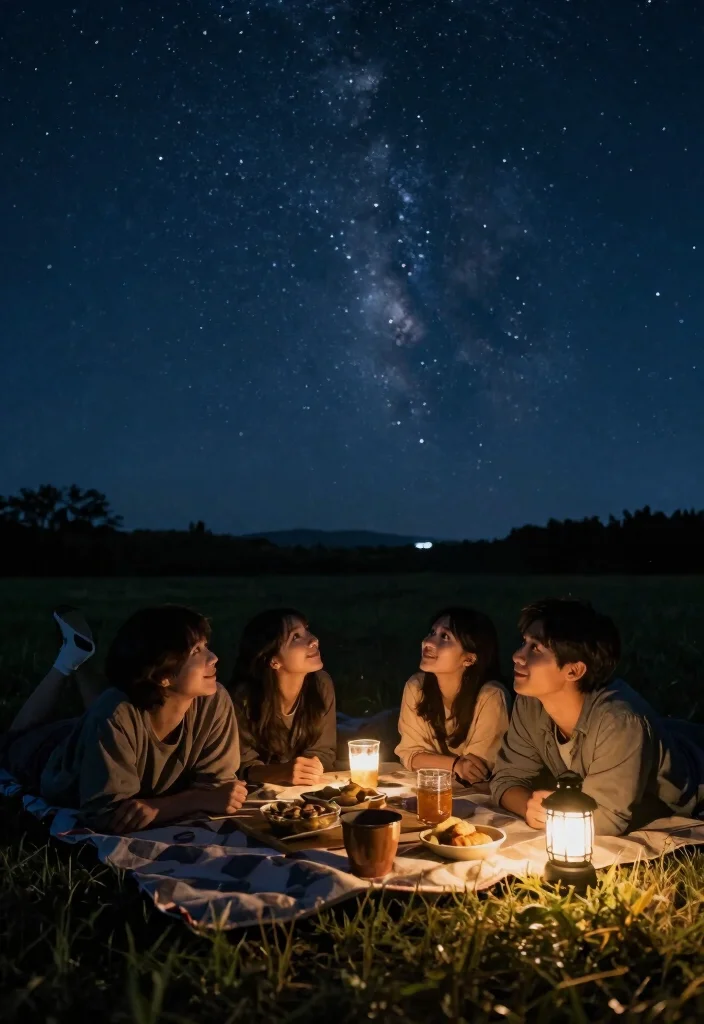 10 Low Key Bachelorette Party Ideas for a Relaxed Celebration - 10. Celebratory Stargazing Night 1