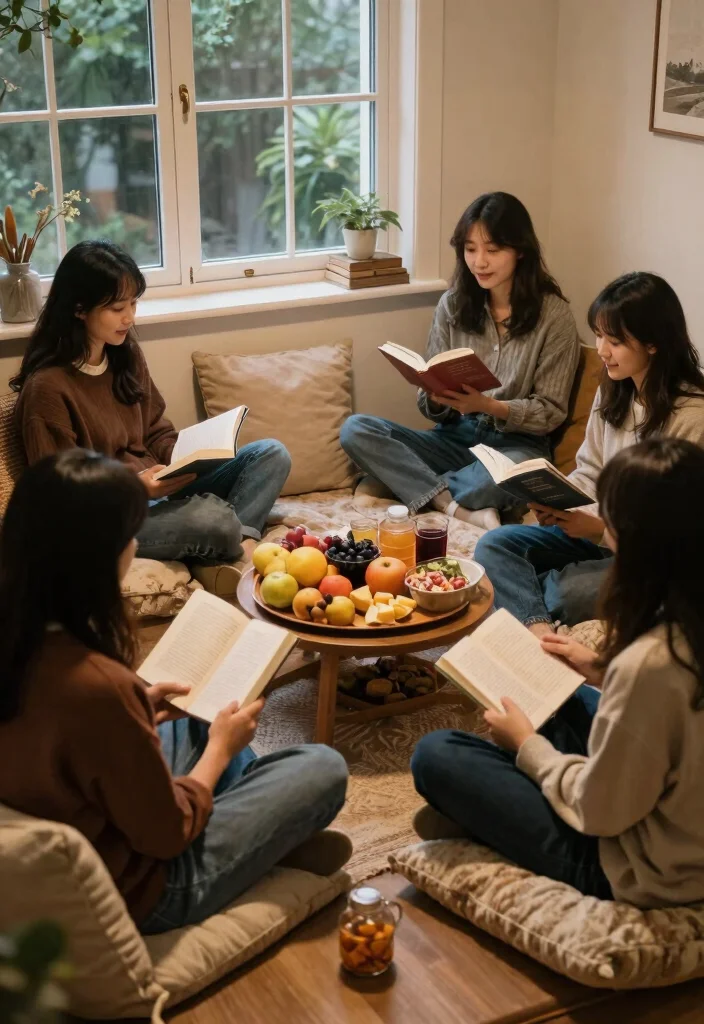 10 Low Key Bachelorette Party Ideas for a Relaxed Celebration - 7. Book Club Gathering 1