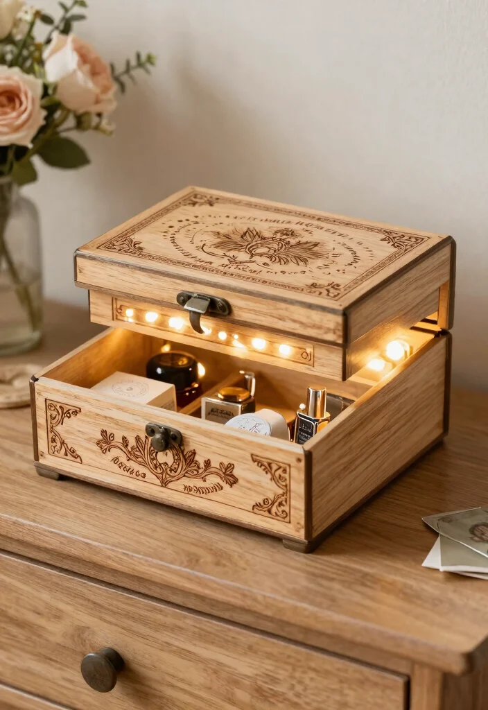 10 Sister Wedding Gift Ideas That Feel Personal and Heartfelt - 7. Customized Keepsake Box 1