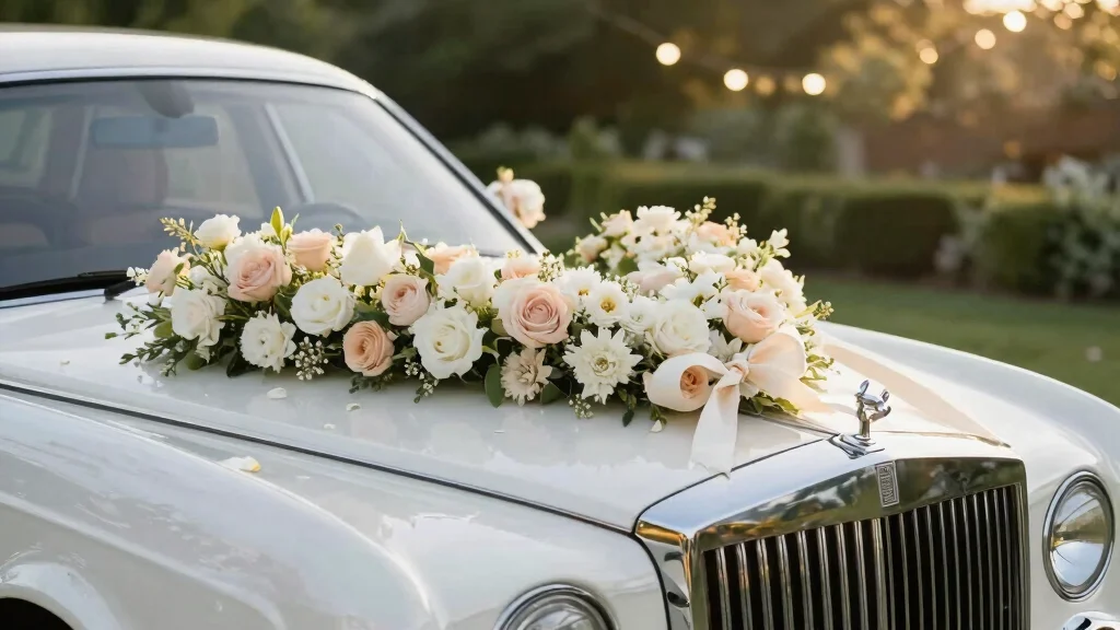 10 Wedding Car Decoration Ideas That Look Elegant in Photos