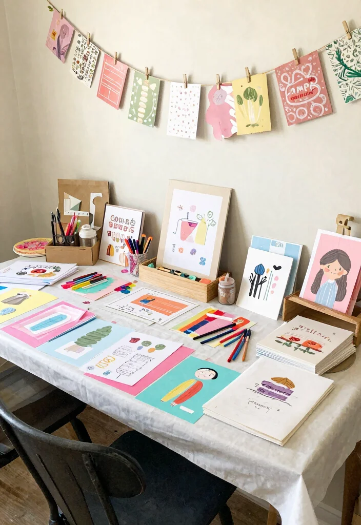 12 Anniversary Party Ideas That Feel Personal and Meaningful 34 12 Anniversary Party Ideas That Feel Personal and Meaningful - 4. Personalized Keepsake Station 1