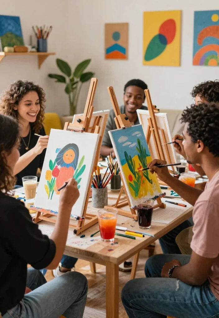 12 Bachelor Party Ideas That Are Fun Without Going Overboard 56 12 Bachelor Party Ideas That Are Fun Without Going Overboard 6. Paint and Sip Party 0