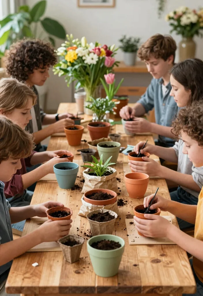 12 Bridal Shower Games Ideas Guests Will Actually Enjoy 12 12 Bridal Shower Games Ideas Guests Will Actually Enjoy - 2. Plant a Memory 1