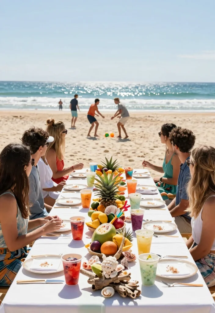 12 Bridal Shower Theme Ideas That Are Easy to Plan and Decorate - 5. Beachy Vibes 1
