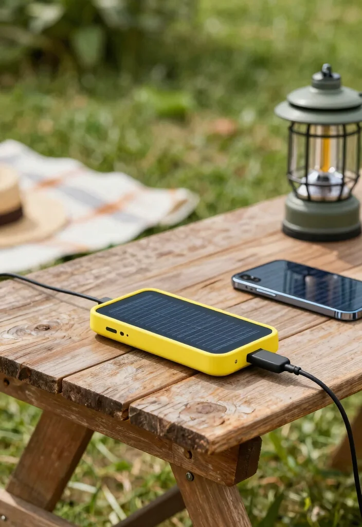 12 Couple Wedding Gift Ideas That Are Useful and Meaningful - 3. Solar-Powered Phone Charger 1