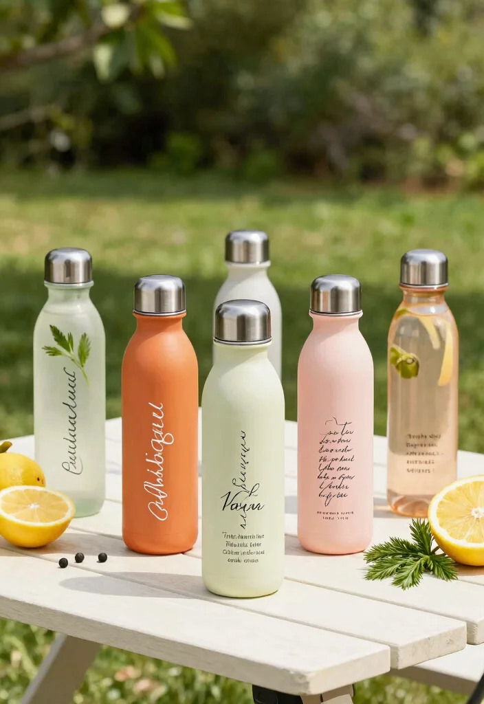 12 Eco Friendly Bachelorette Gift Ideas That Are Fun and Easy to Share 4. Customizable Water Bottles 0