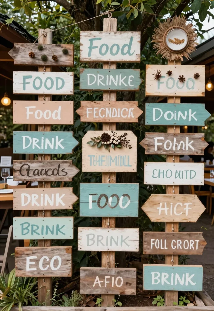 12 Eco-Friendly Bride To Be Decoration Ideas for an Intimate Celebration - 9. Handmade Signage 1