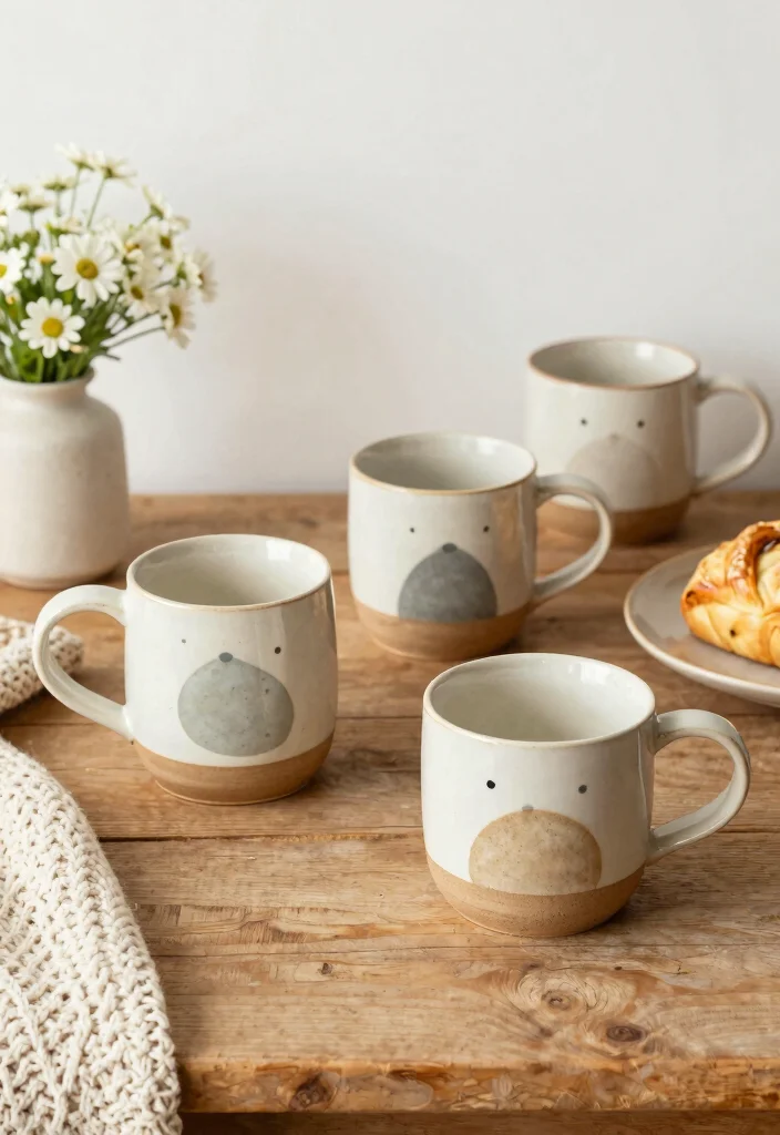 12 Eco Friendly Bride To Be Gift Ideas Perfect for Showers and Parties 9. Handmade Ceramic Mug Set 0