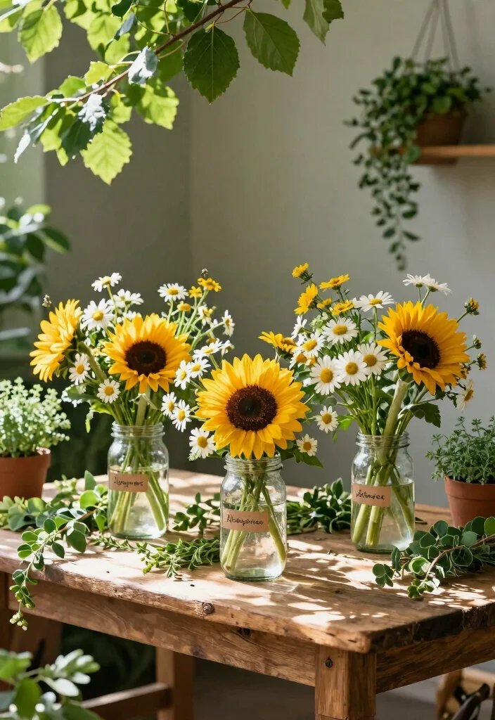 12 Engagement Party Ideas for a Stylish and Memorable Celebration 1 12 Engagement Party Ideas for a Stylish and Memorable Celebration - 1. Eco-Chic Floral Arrangements 1