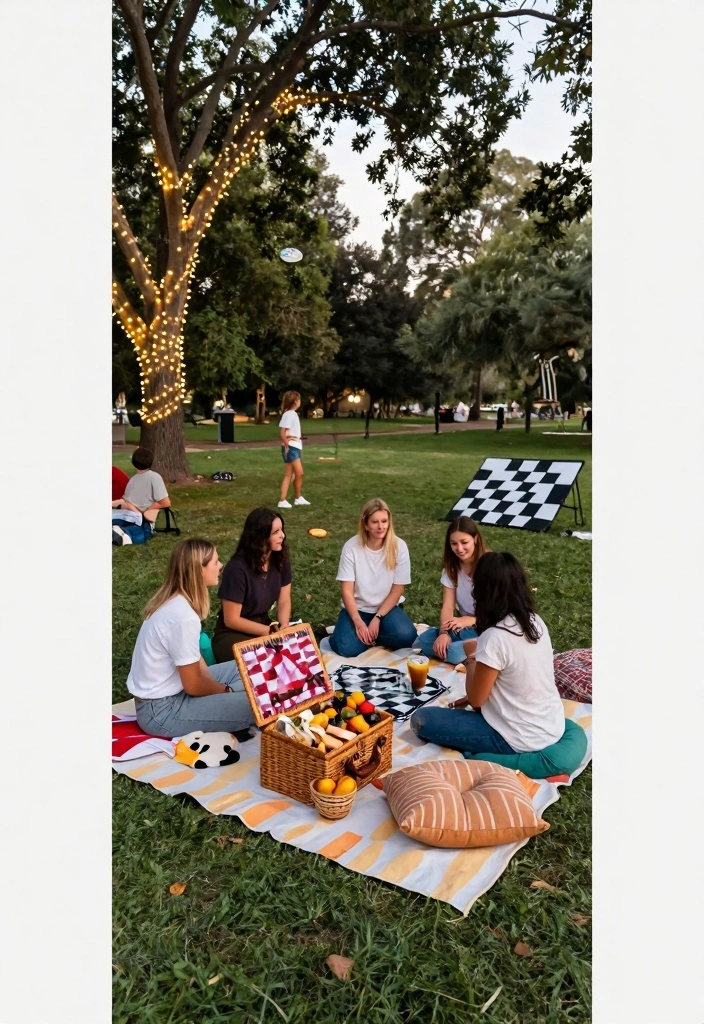 12 Engagement Party Ideas for a Stylish and Memorable Celebration 23 12 Engagement Party Ideas for a Stylish and Memorable Celebration - 3. Outdoor Picnic Party 1