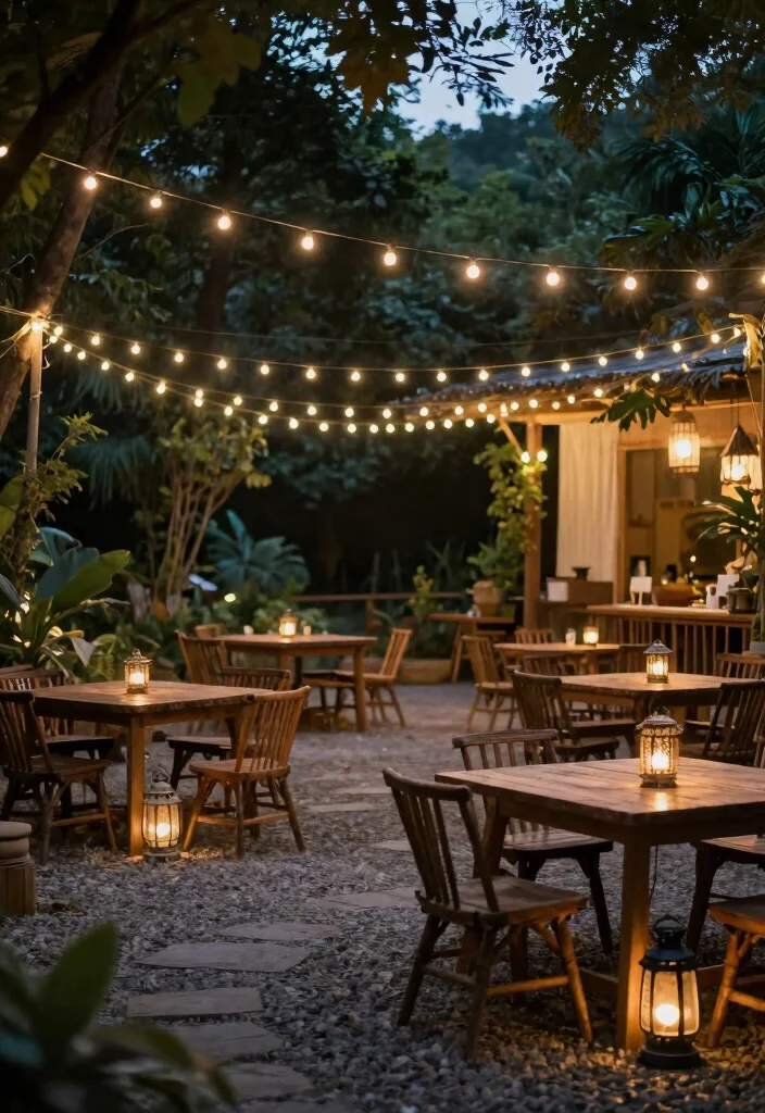 12 Fall Bridal Shower Ideas with Cozy Seasonal Touches - 10. Lights and Lanterns for a Warm Glow 1