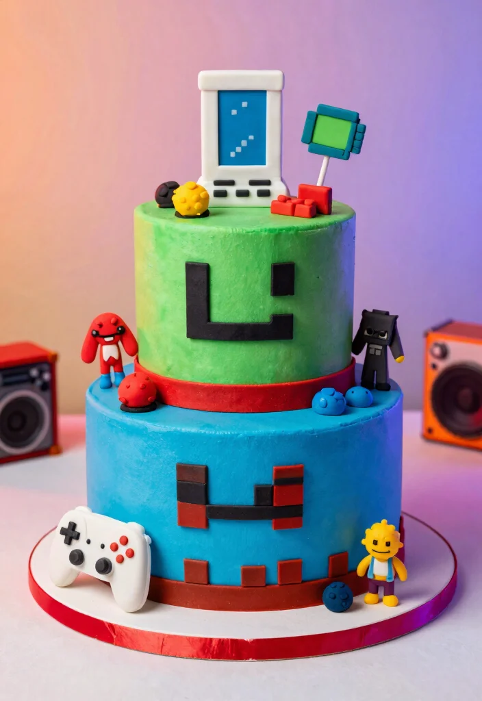 12 Groom Cake Ideas That Show Personality Without Overdoing It - 7. The Gaming Geek 1