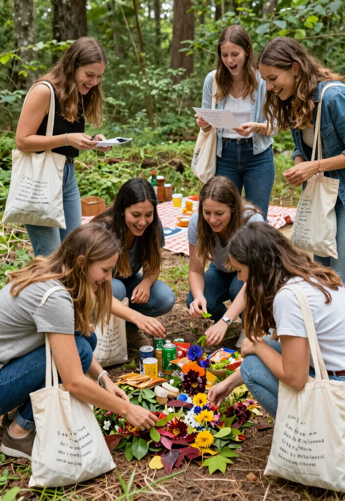 12 Hens Party Ideas That Are Fun Classy and Easy to Plan - 2. Nature Scavenger Hunt 1