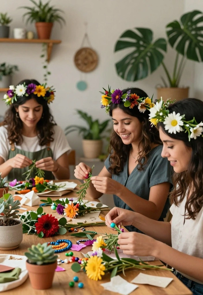 12 Hens Party Ideas That Are Fun Classy and Easy to Plan - 4. Crafting Workshop 1