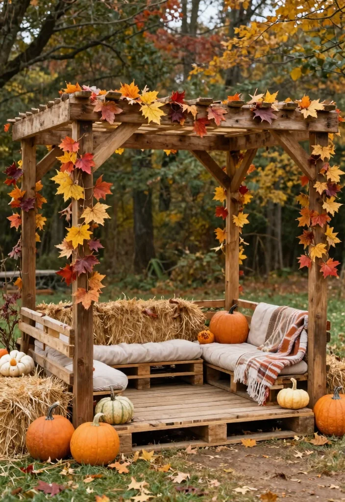 12 Mandap Decoration Ideas That Balance Tradition and Style - 5. Rustic Charm with Seasonal Elements 1