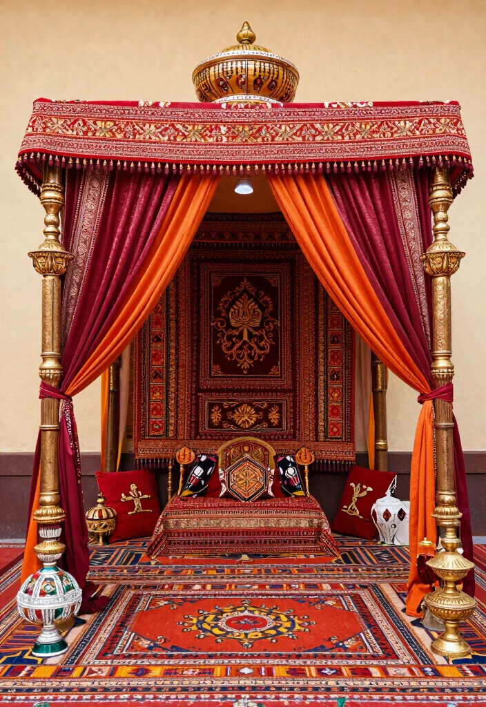 12 Mandap Decoration Ideas That Balance Tradition and Style - 9. Themed Cultural Mandap 1