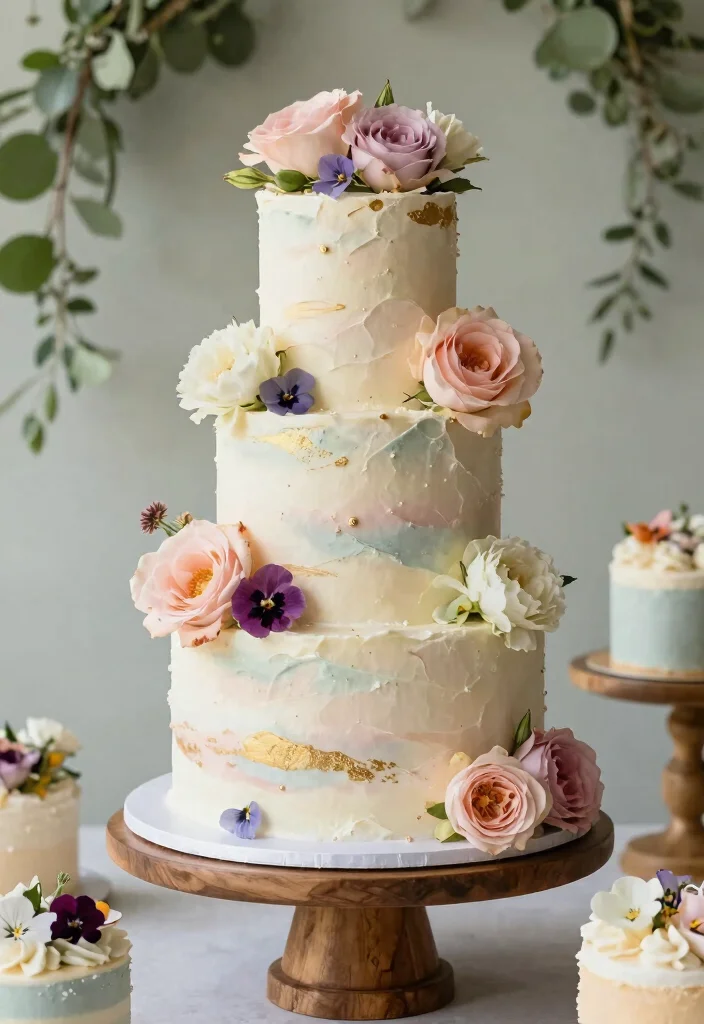 12 Sweet 16 Cake Ideas That Feel Grown Up but Still Fun - 1. Elegant Floral Affair 1