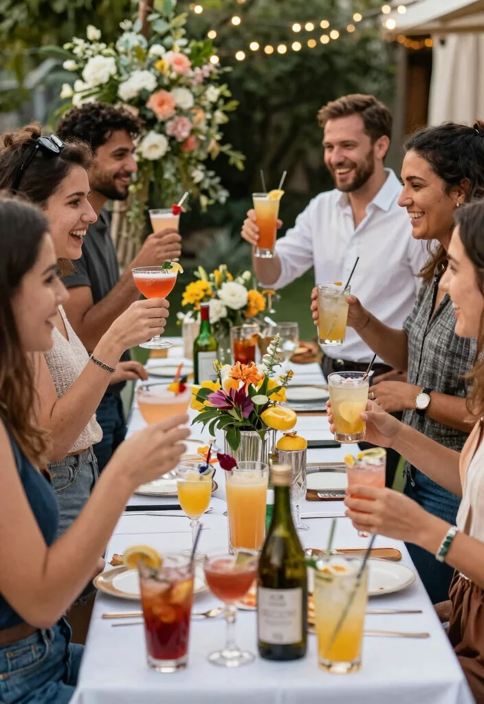 12 Wedding Party Game Ideas to Keep Guests Entertained - 10. Make Your Own Cocktail: A Personalized Experience 1