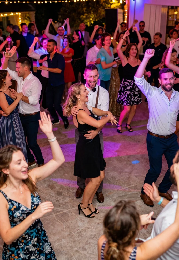12 Wedding Party Game Ideas to Keep Guests Entertained - 12. Dance-Off: Show Off Your Moves 1