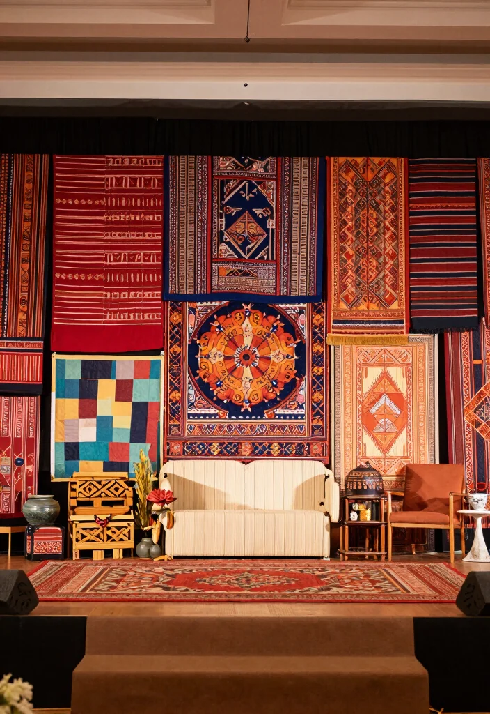 12 Wedding Stage Decoration Ideas for Modern and Classic Ceremonies - 8. Cultural Fusion 1