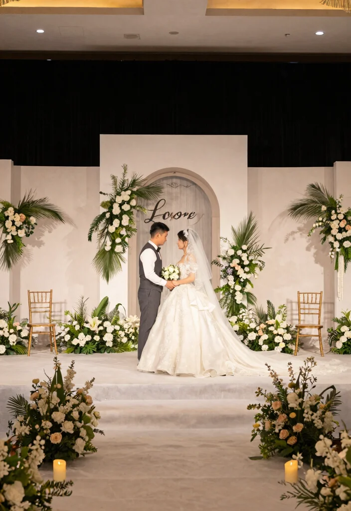 12 Wedding Stage Decoration Ideas for Modern and Classic Ceremonies - Conclusion 1
