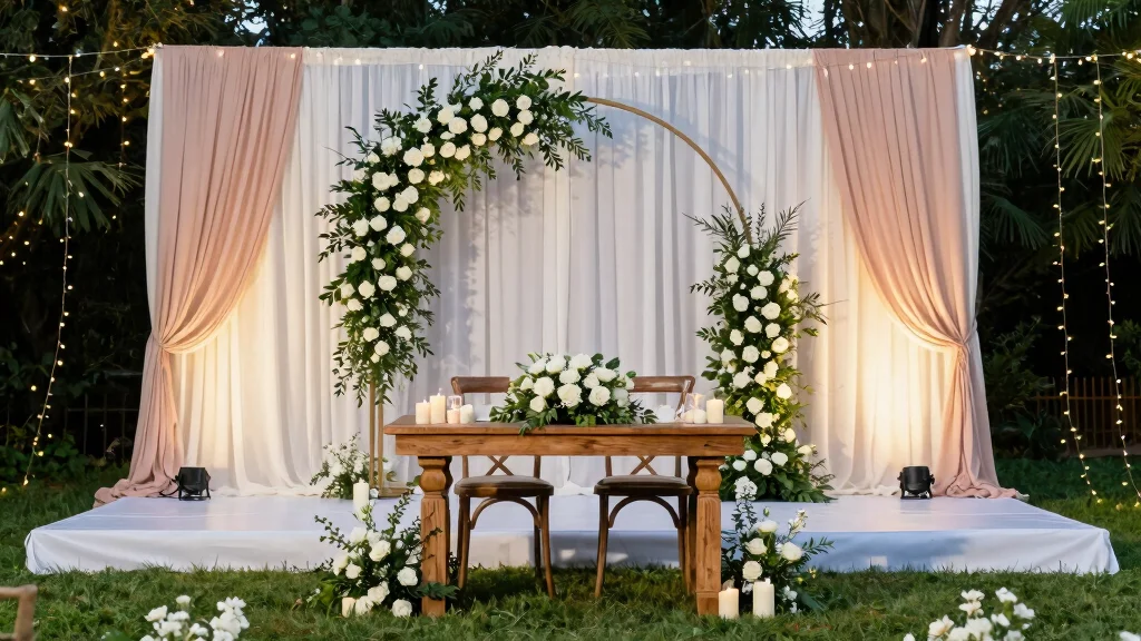 12 Wedding Stage Decoration Ideas for Modern and Classic Ceremonies