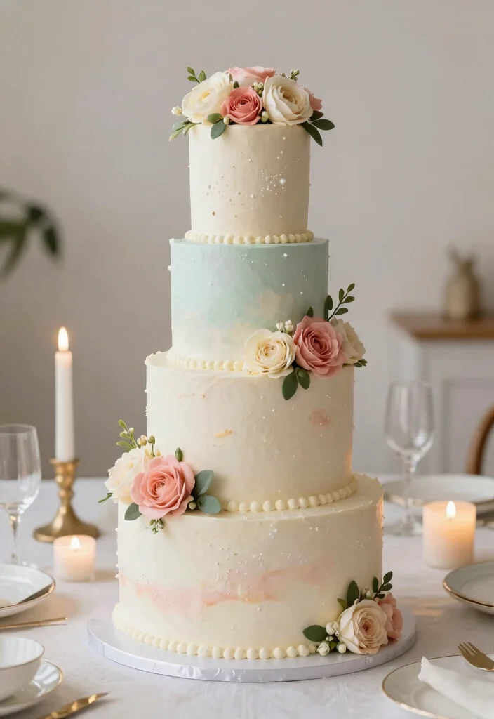 12 Women Birthday Cake Ideas That Are Elegant, Trendy, and Timeless - 11. Tiered Stunner 1