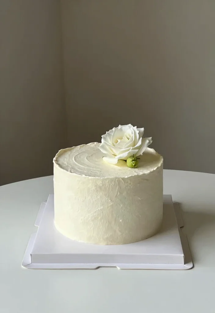 12 Women Birthday Cake Ideas That Are Elegant, Trendy, and Timeless - 8. Minimalist Cake 1