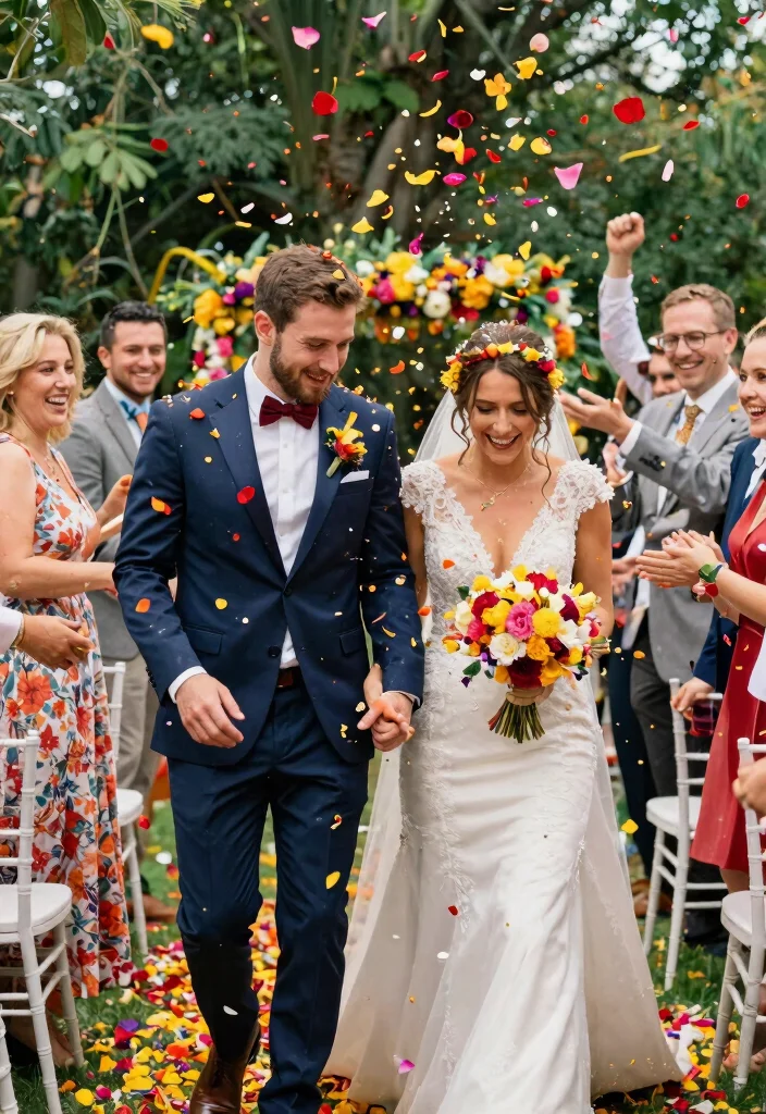 14 Wedding Decoration Ideas That Look Beautiful and Feel Timeless - 3. Biodegradable Confetti 1