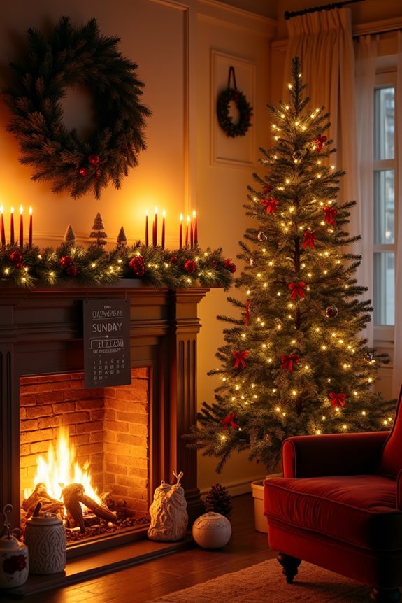 advent timing deliberate decorating