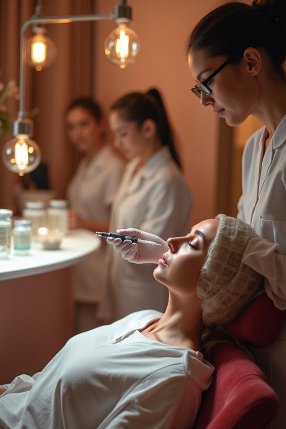 botulinum toxin relaxes facial muscles