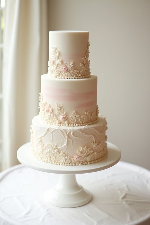 How Much Does a 3-Tier Wedding Cake Cost? 6 budget friendly elegant cake design