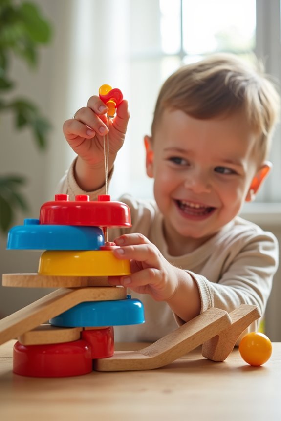 building cause and effect toys